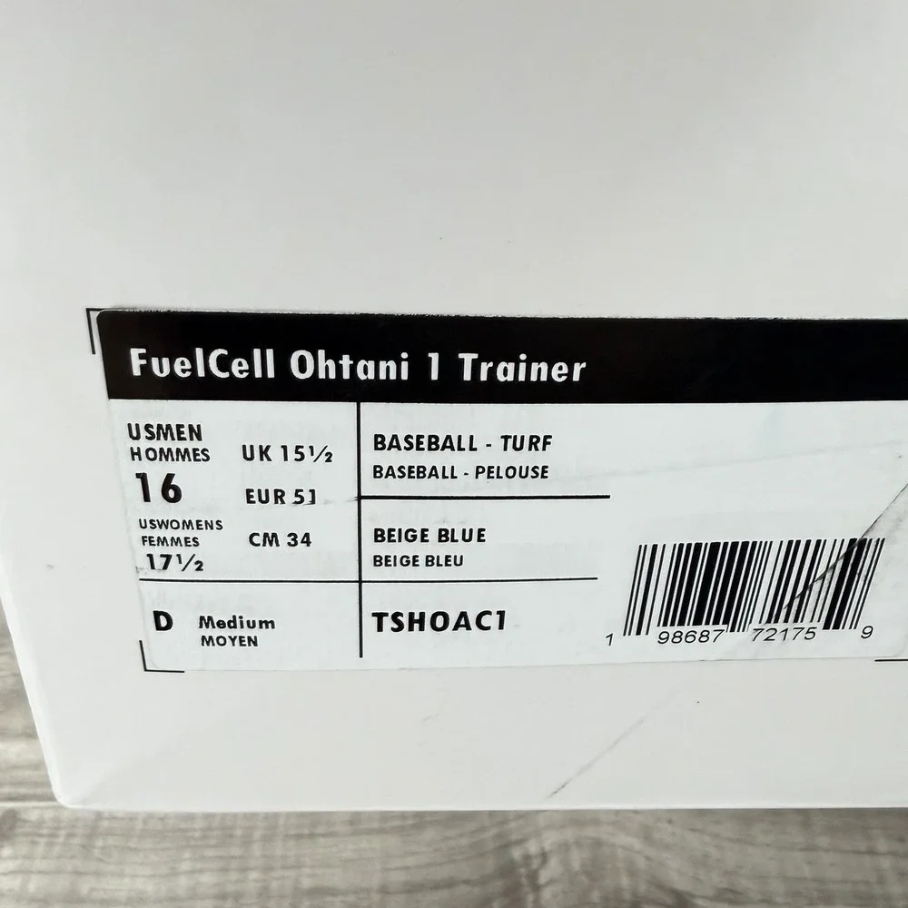 New Balance FuelCell Ohtani 1 Trainer Shoes Mens Size 16 D TSHOAC1